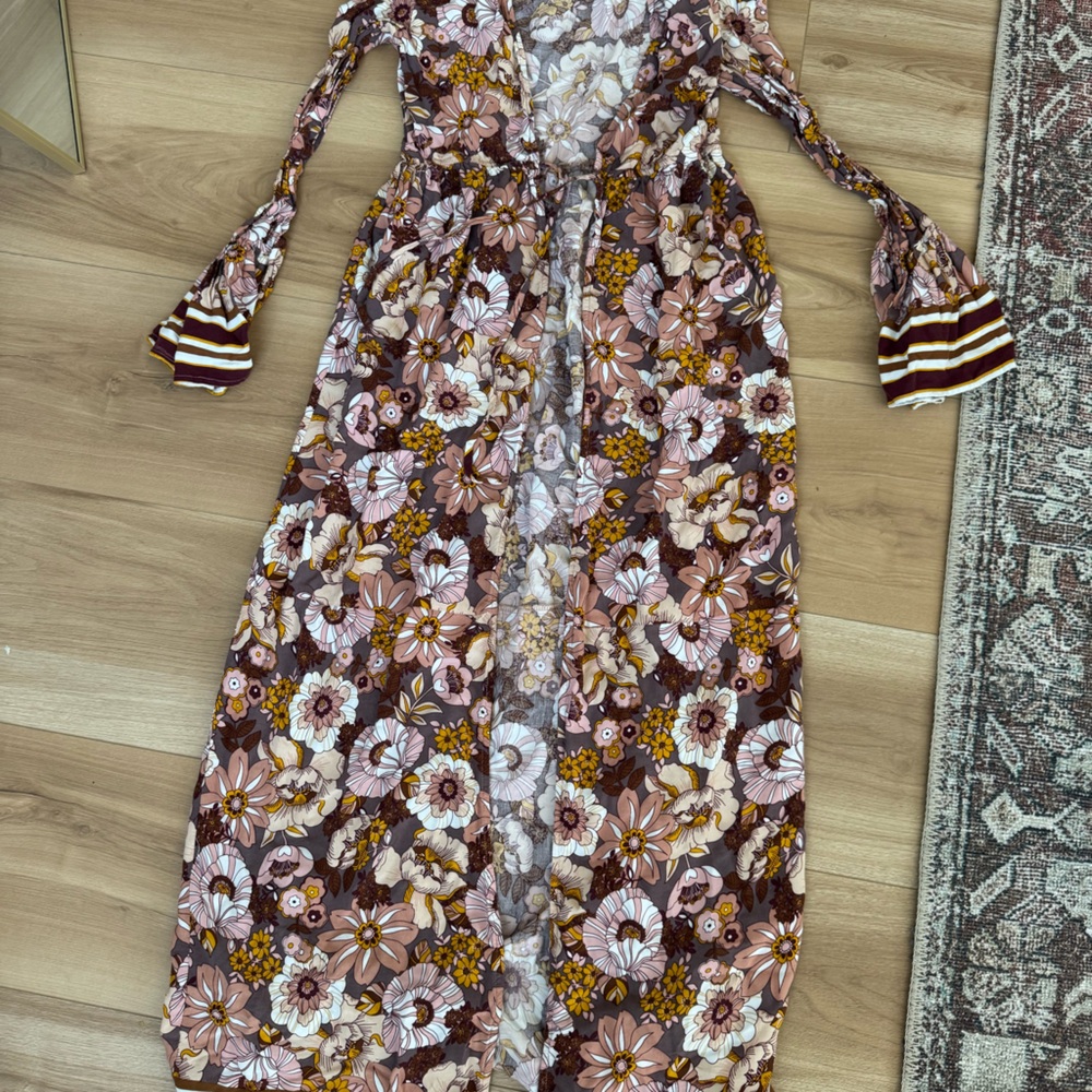 Floral kimono
